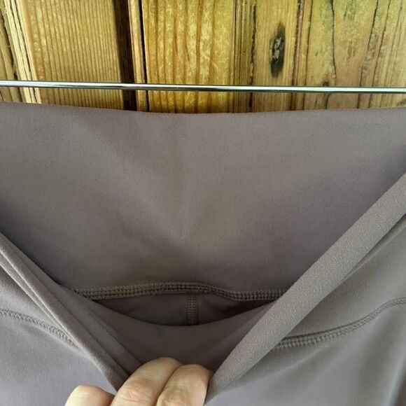 Fabletics Small (?) Cashel High Waist PureLux Cinch Ruched Leggings Mauve Sable - Picture 6 of 9